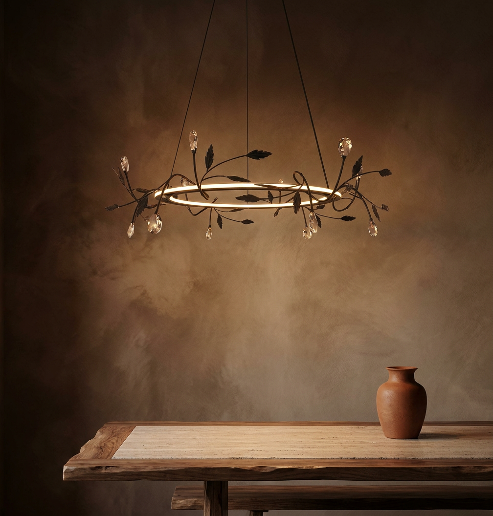 Suspension LED Acier Composite Noir · Giaros · photo 11