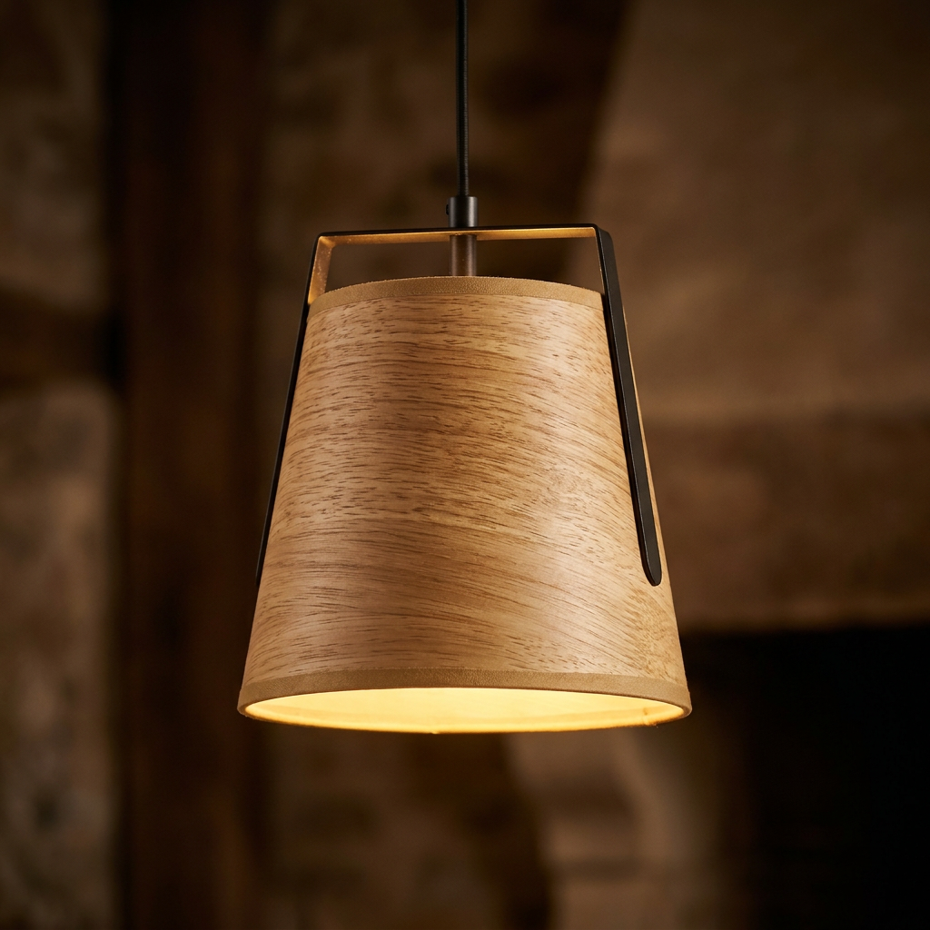 Suspension Acier Noir E27 · photo 13