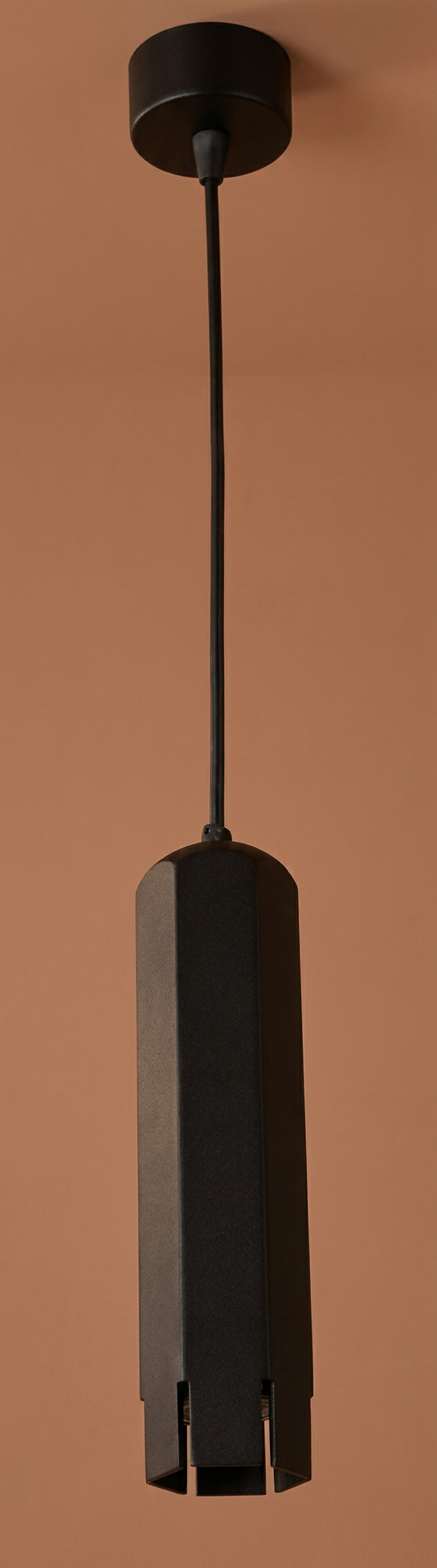 Suspension Acier Noir GU10 · photo 13