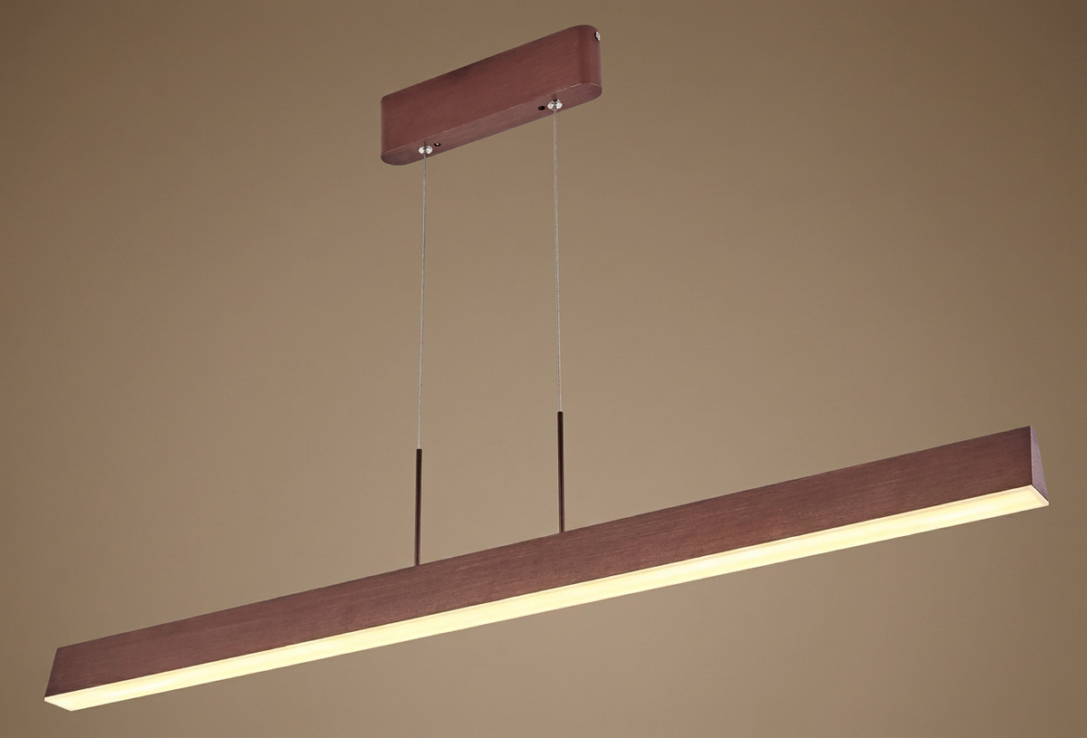Suspension LED Acier Composite Marron · Coconut · photo 13