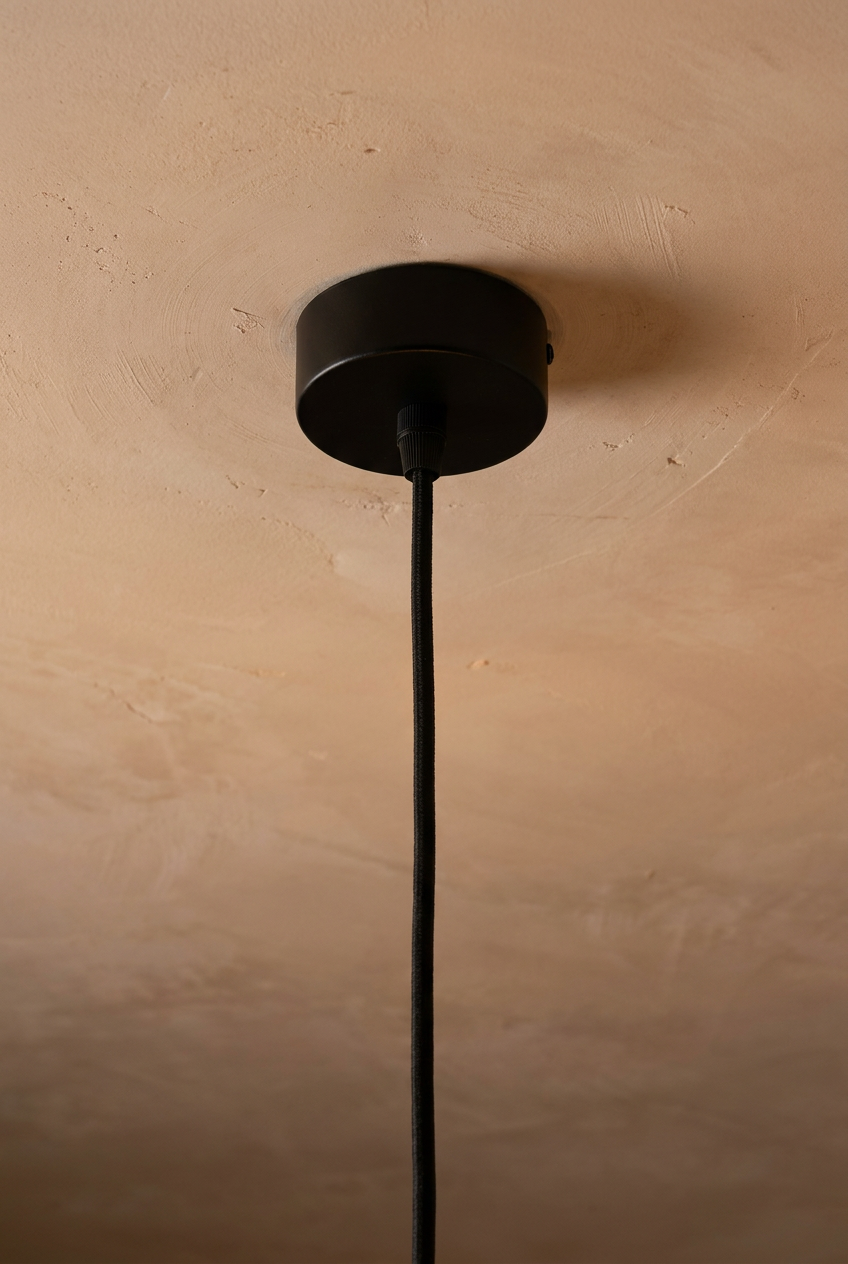 Suspension Acier Noir GU10 · photo 13