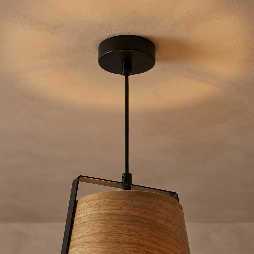 Suspension Acier Noir E27 · photo 15