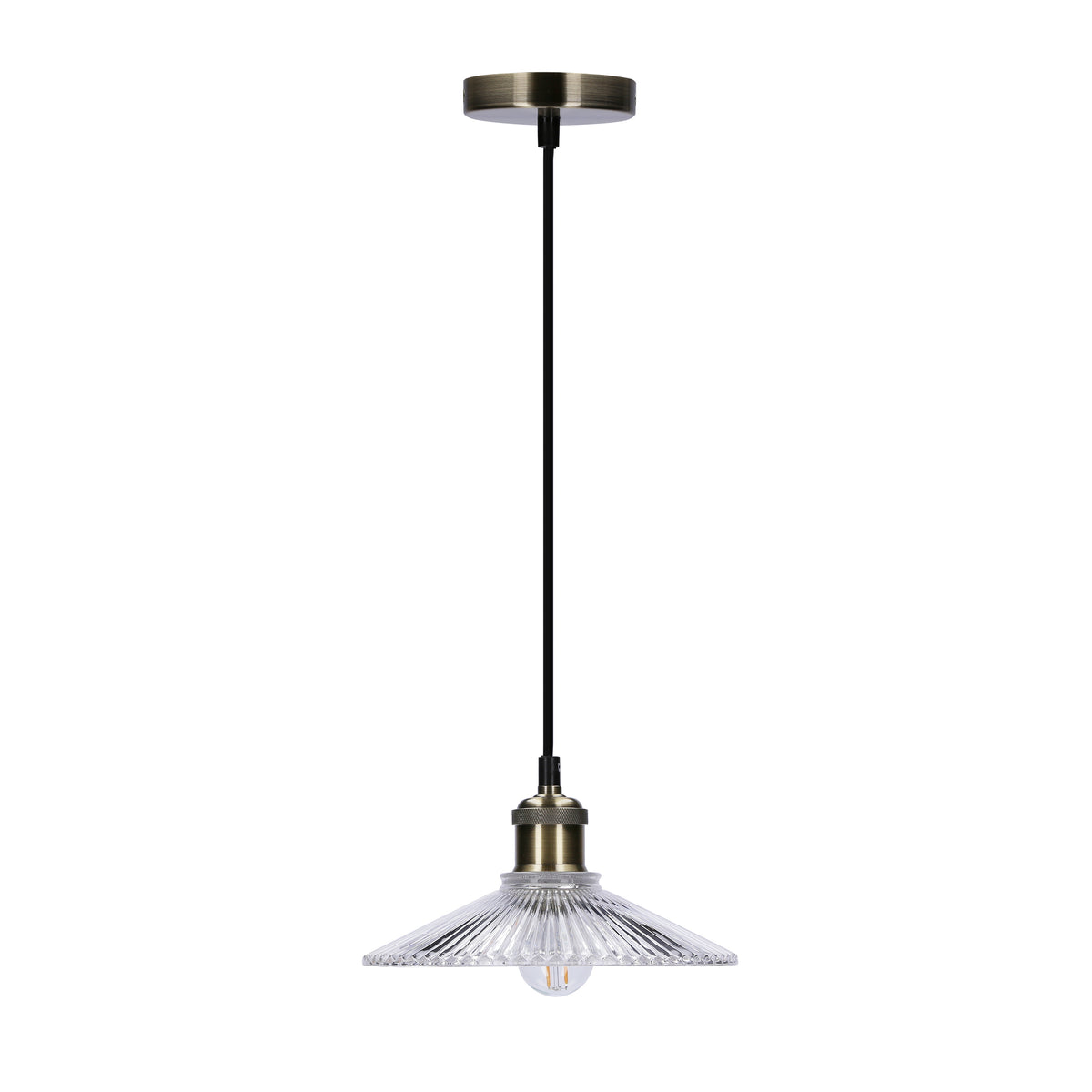 Suspension Verre E27 · Chester