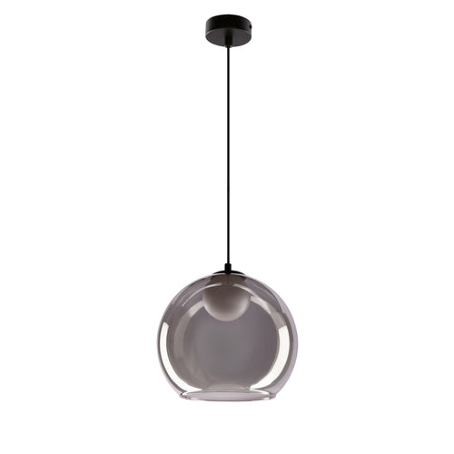 Suspension Métal Verre Fumé