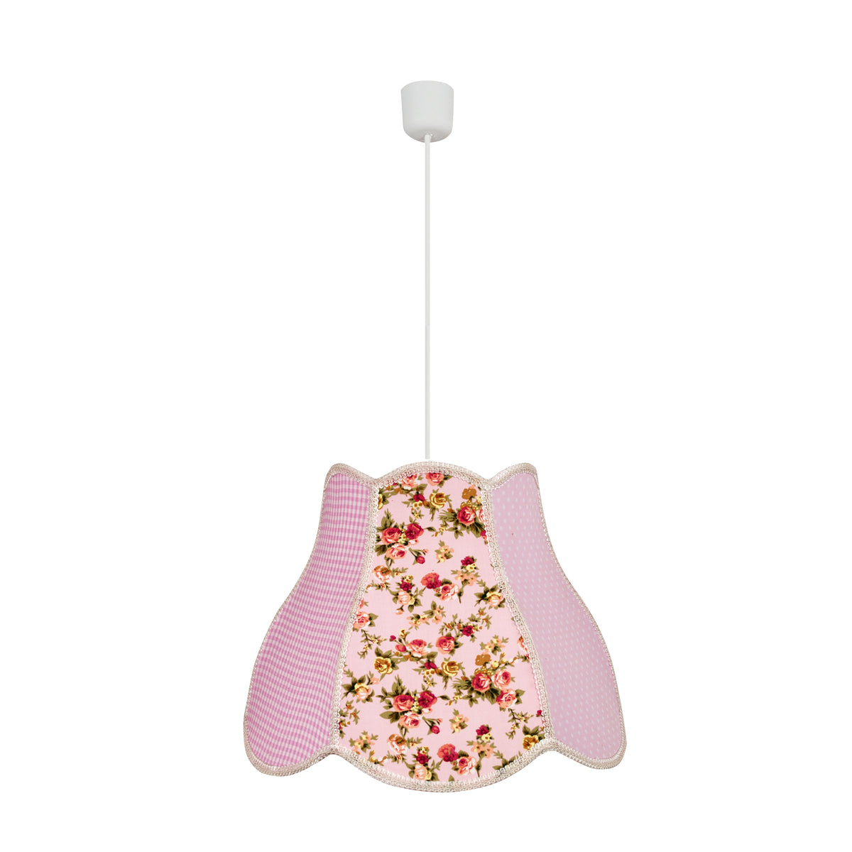 Suspension Tissu Composite Rose · Zuza