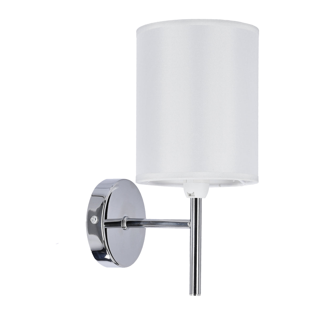 Applique murale Acier Tissu Argenté · Yan