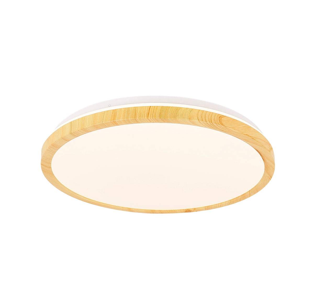 Plafonnier LED Acier Composite Blanc · Gandava