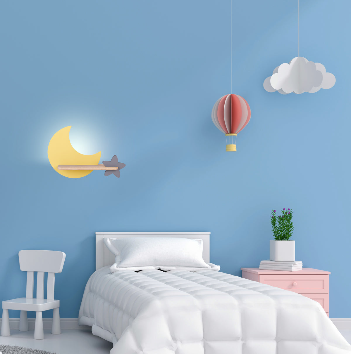 Applique murale LED Bois E14 · Moon · photo 4
