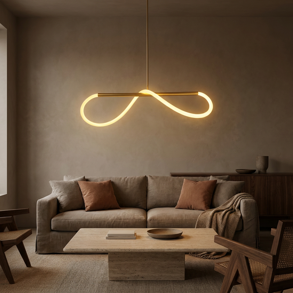 Suspension LED Doré · Supreme · photo 4