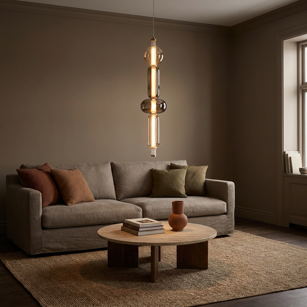 Suspension LED Doré · photo 5