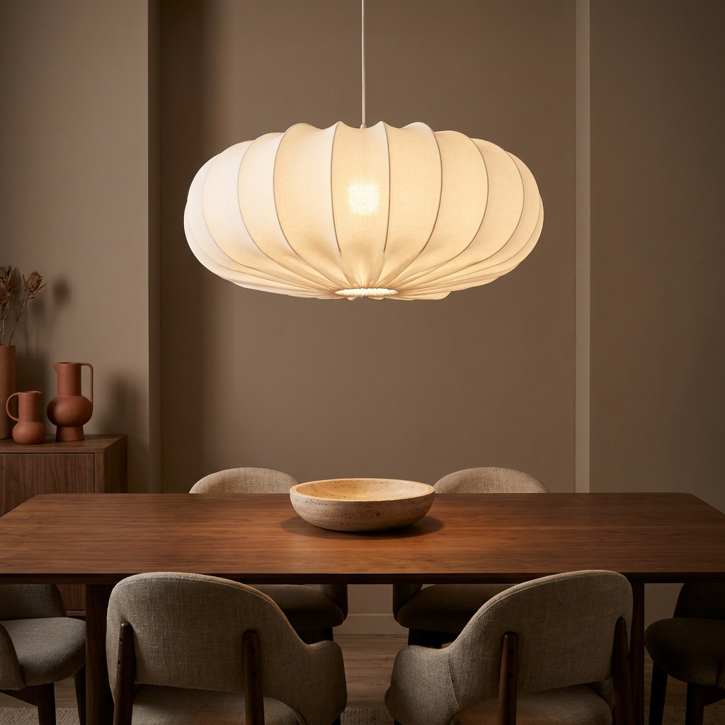 Suspension Blanc E27 · Cafee · photo 7