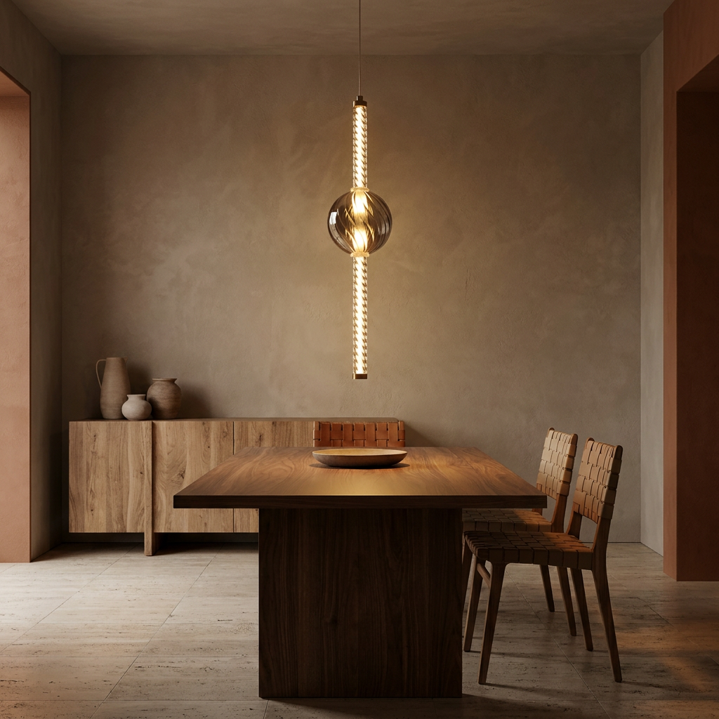 Suspension LED Doré · photo 5