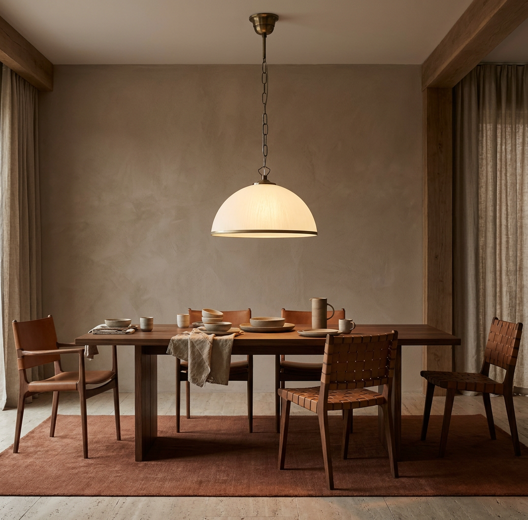Suspension Acier Verre Antique Laiton · Sugar · photo 6