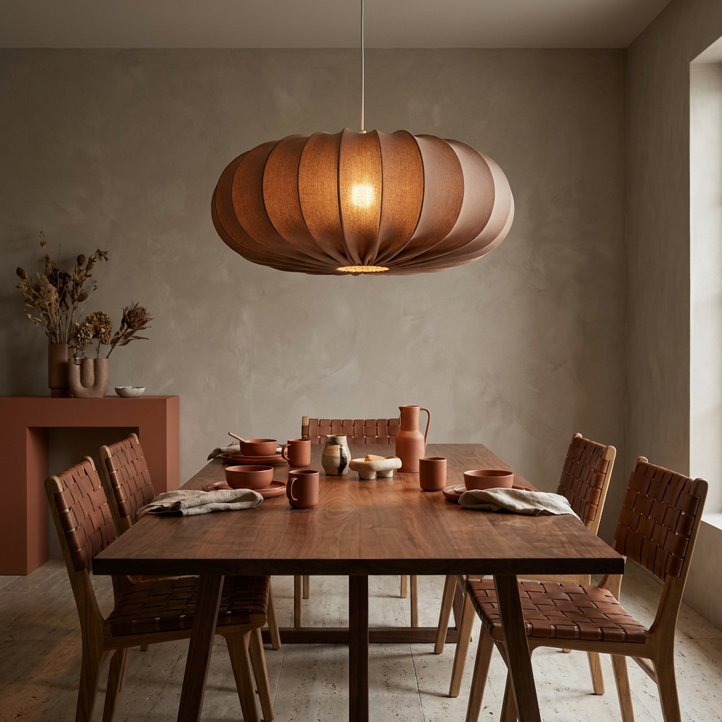 Suspension Marron E27 · Cafe · photo 7