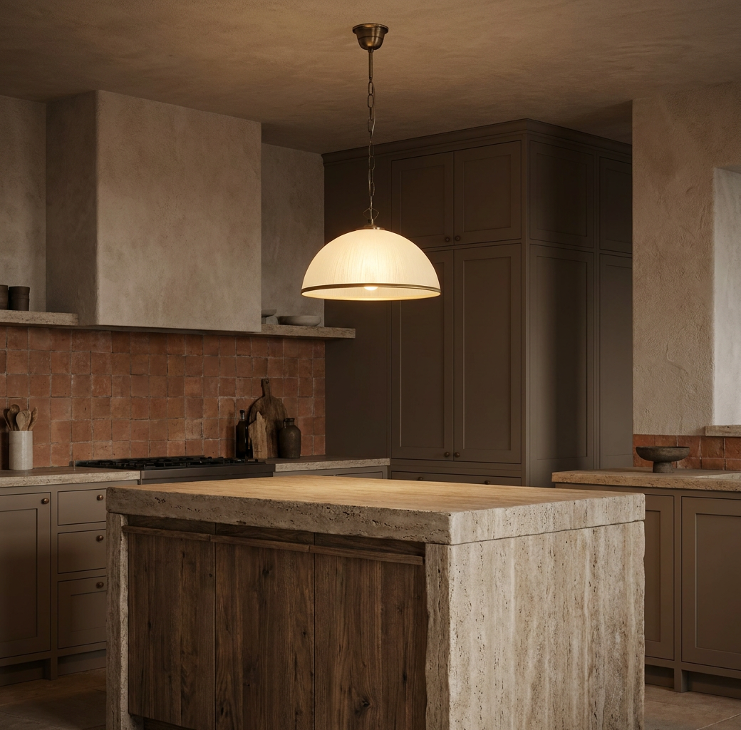 Suspension Acier Verre Antique Laiton · Sugar · photo 7