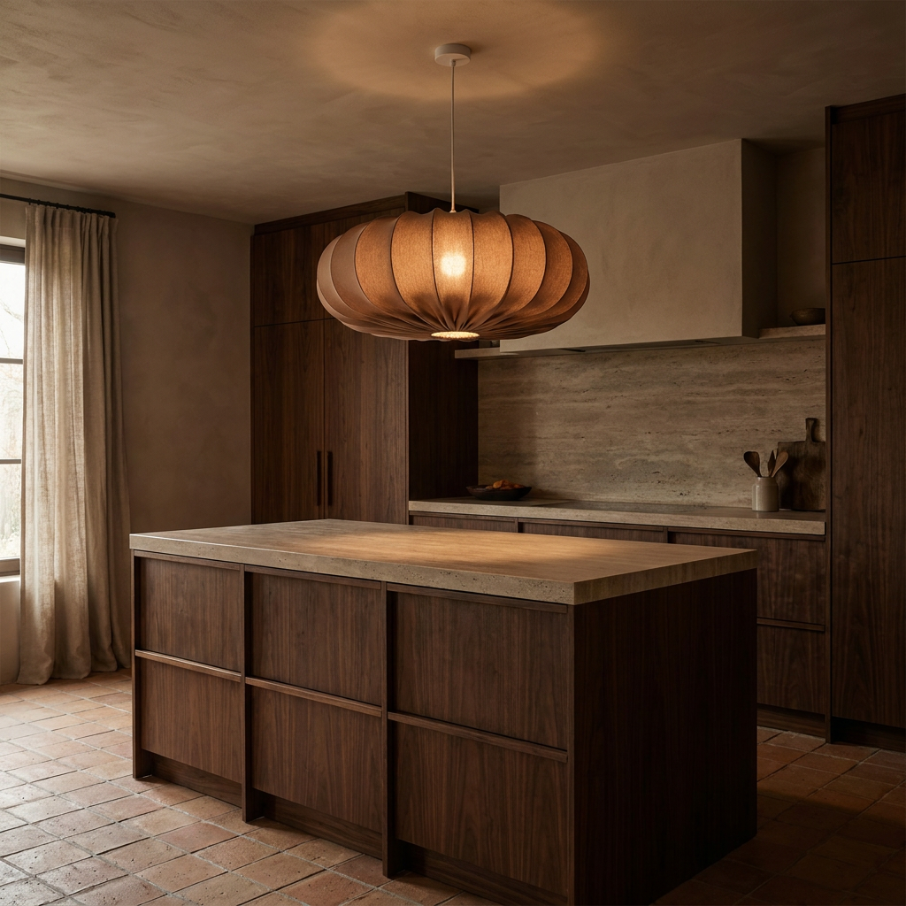 Suspension Marron E27 · Cafe · photo 8