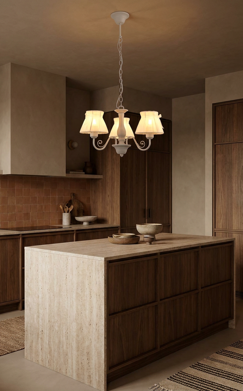 Suspension Acier Blanc E14 · Zefir · photo 7