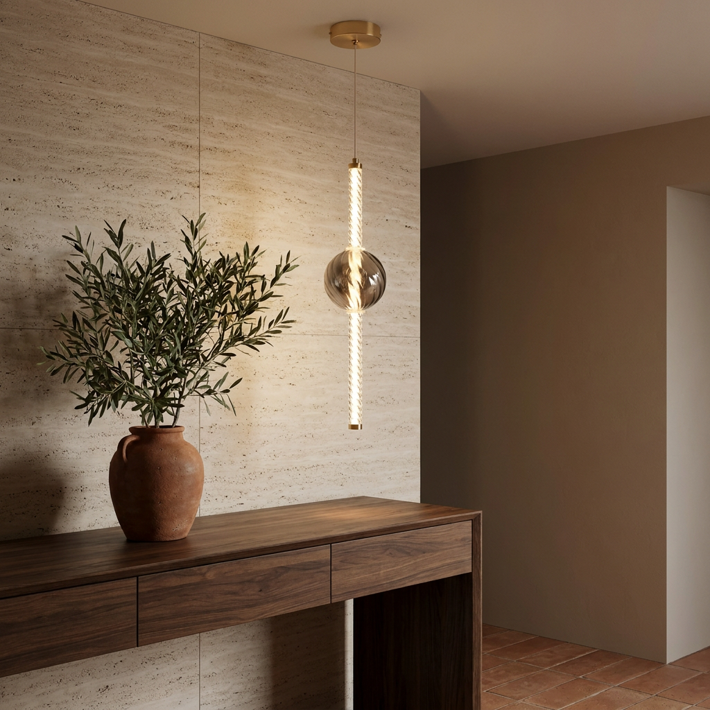 Suspension LED Doré · photo 7