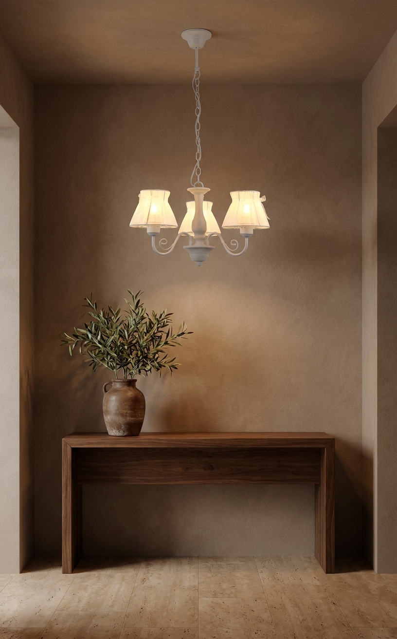 Suspension Acier Blanc E14 · Zefir · photo 8