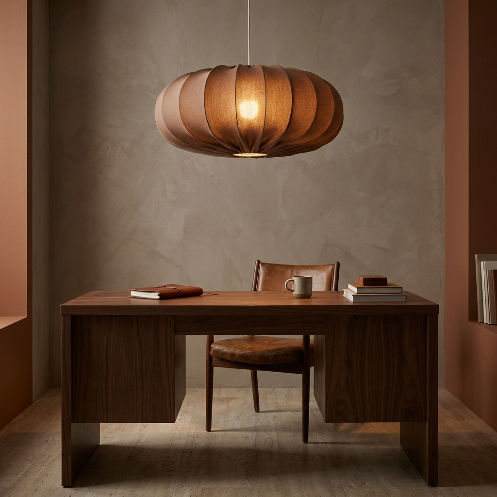 Suspension Marron E27 · Cafe · photo 10
