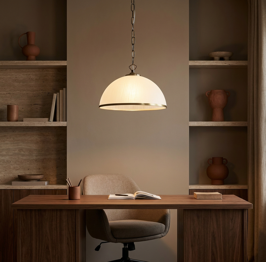 Suspension Acier Verre Antique Laiton · Sugar · photo 9
