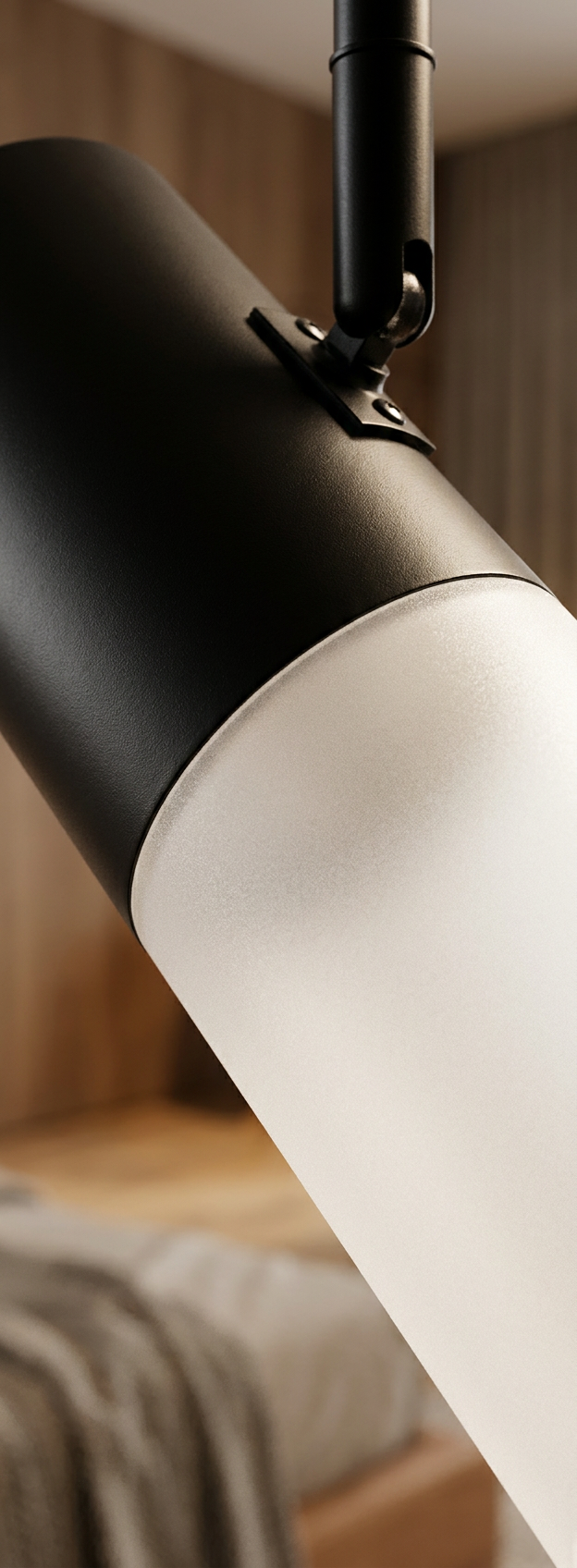 Suspension Acier Composite Blanc et Noir · photo 10