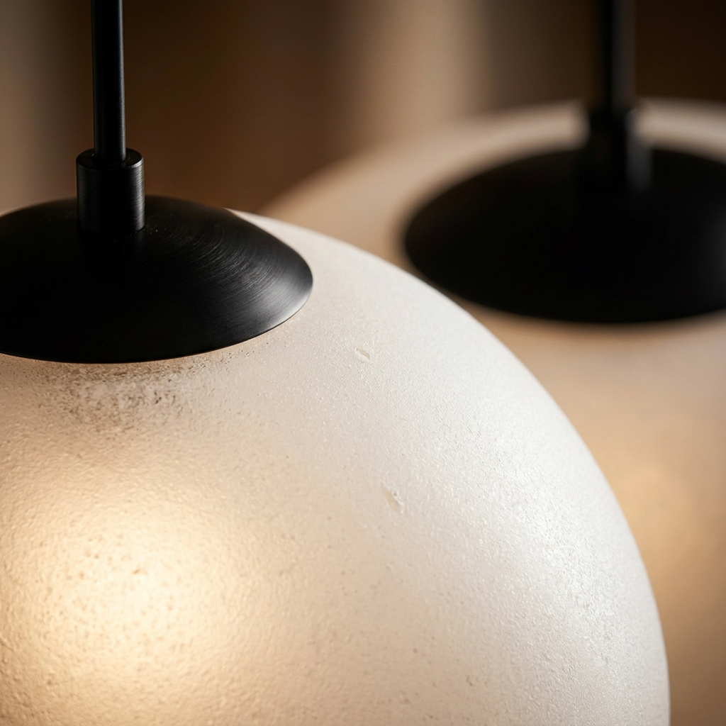 Suspension Blanc et Noir · Stones · photo 12