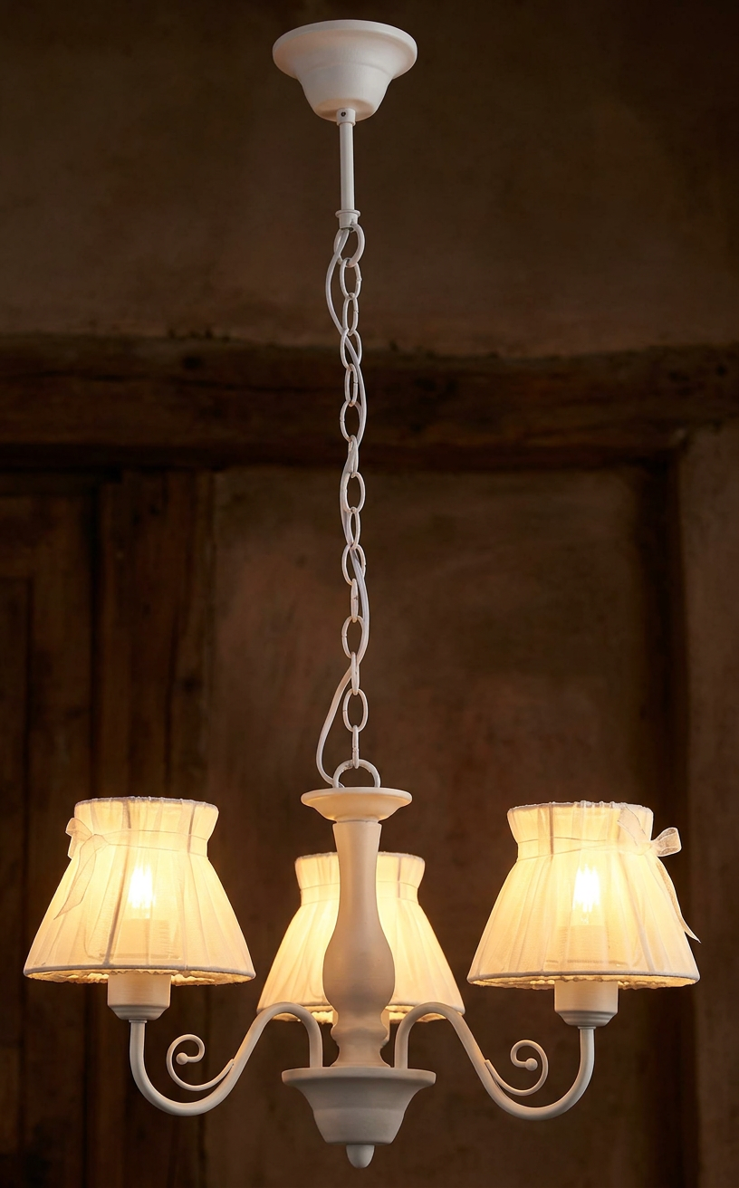 Suspension Acier Blanc E14 · Zefir · photo 12