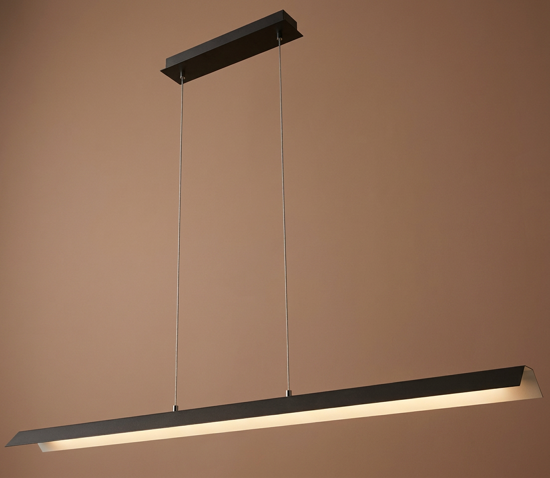 Suspension LED Métal Composite Noir · Kalamos · photo 13
