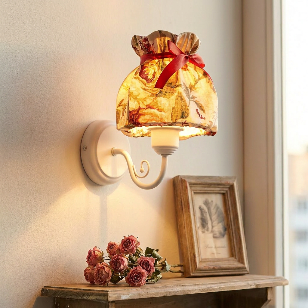 Applique murale Blanc et Rouge | Rozano