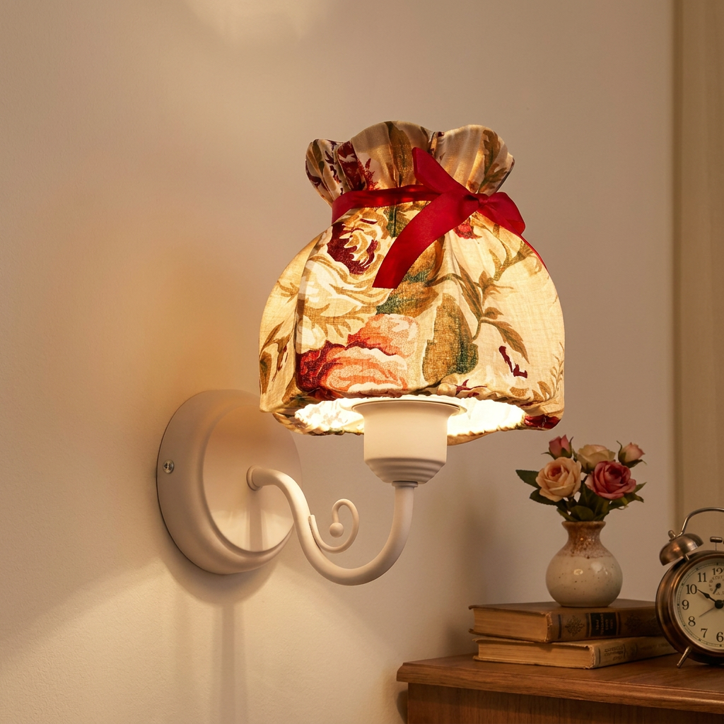 Applique murale Blanc et Rouge | Rozano