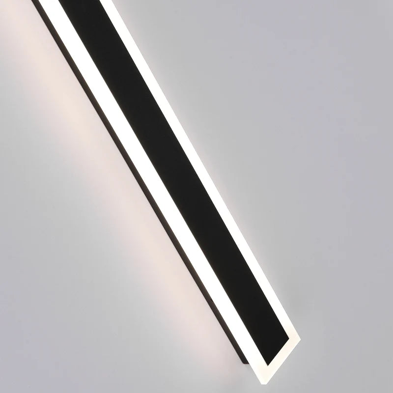 Applique Murale Extérieur Moderne Étanche LED Noir/Blanc