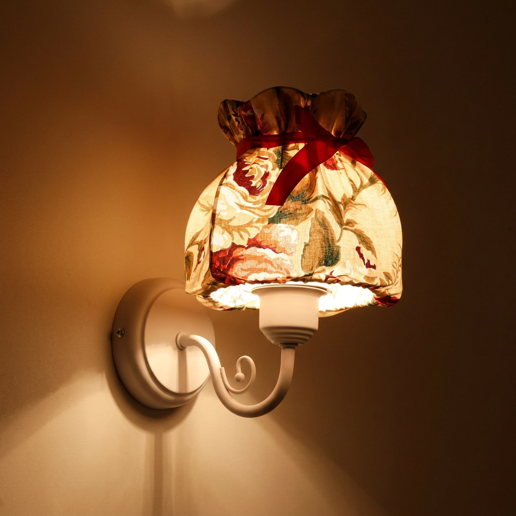 Applique murale Blanc et Rouge | Rozano