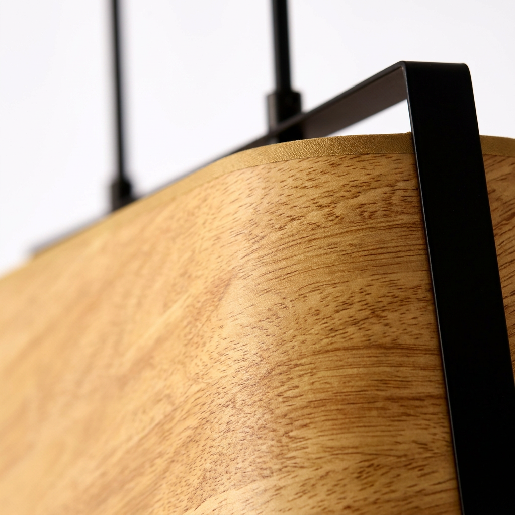 Suspension 2 Lampes en Acier Jaune - Zest