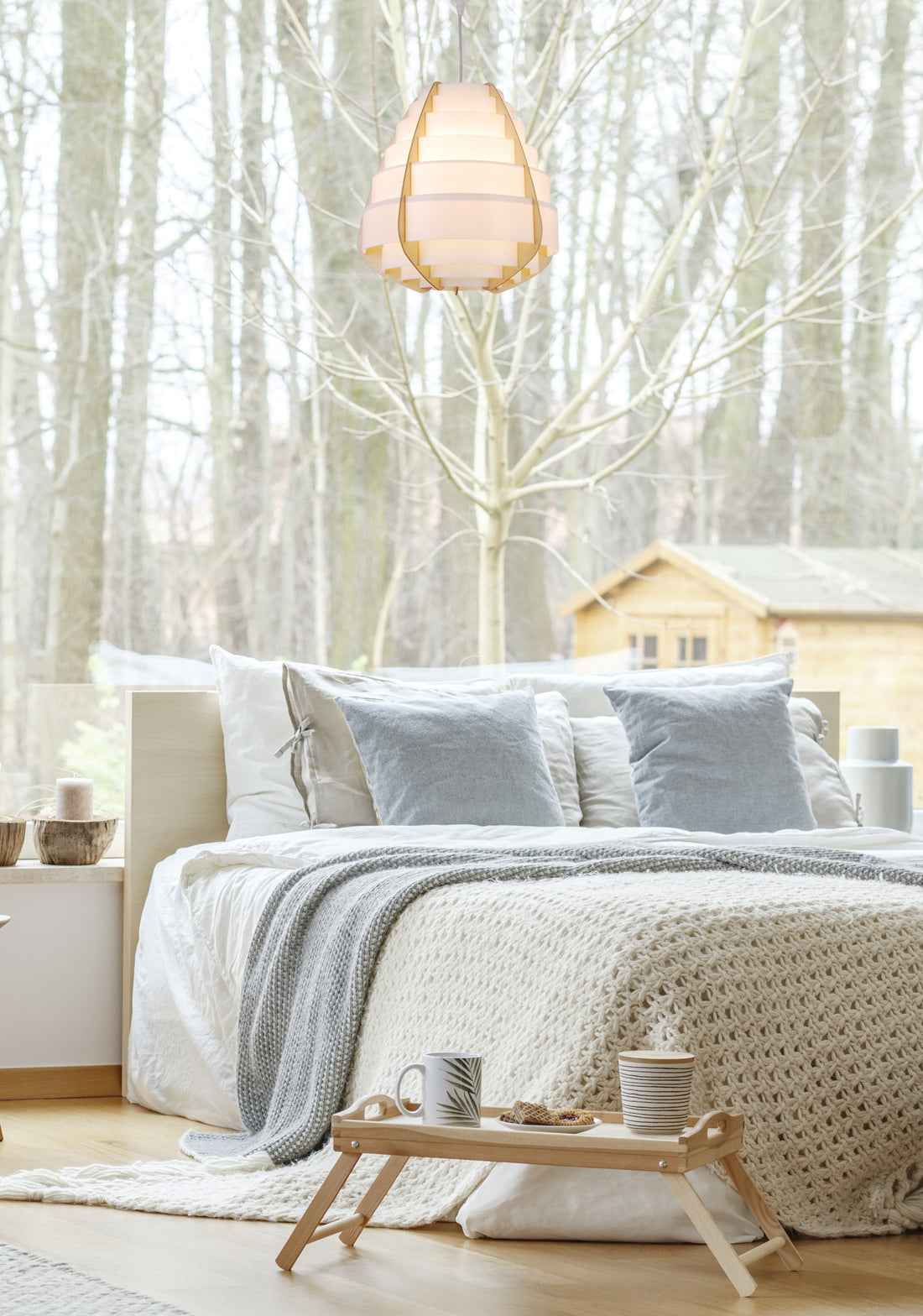 Suspension Bois Composite Beige · Nagoja · photo 2