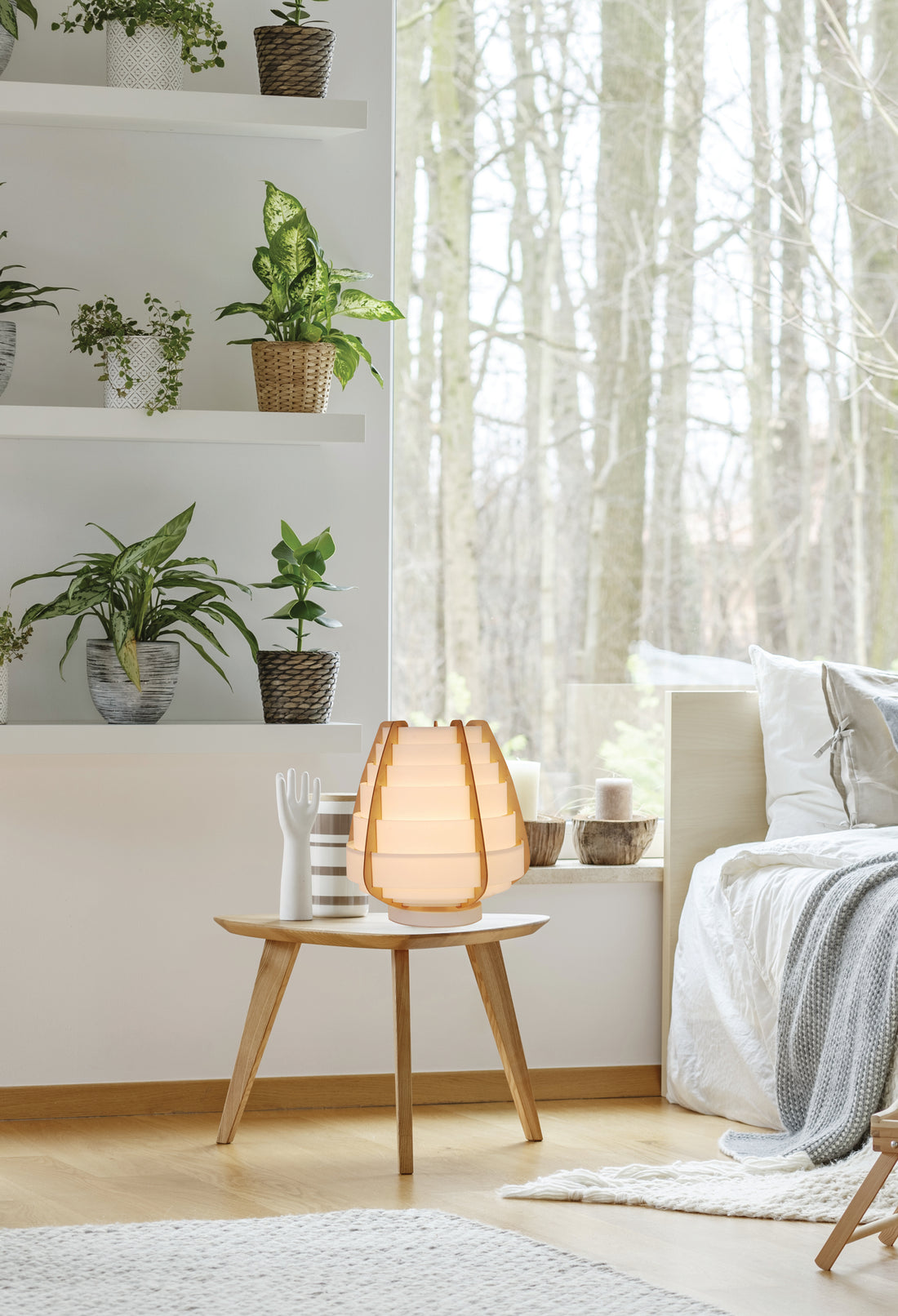 Lampe à poser Bois Composite Beige · Nagoja · photo 2