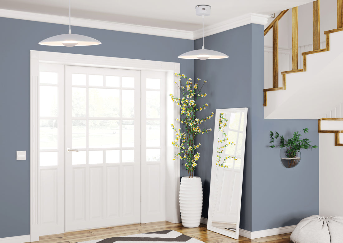 Suspension LED Métal Blanc · Lund · photo 2