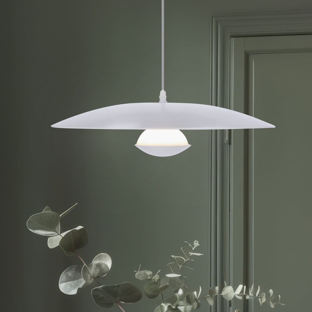 Suspension LED Métal Blanc · Lund · photo 2
