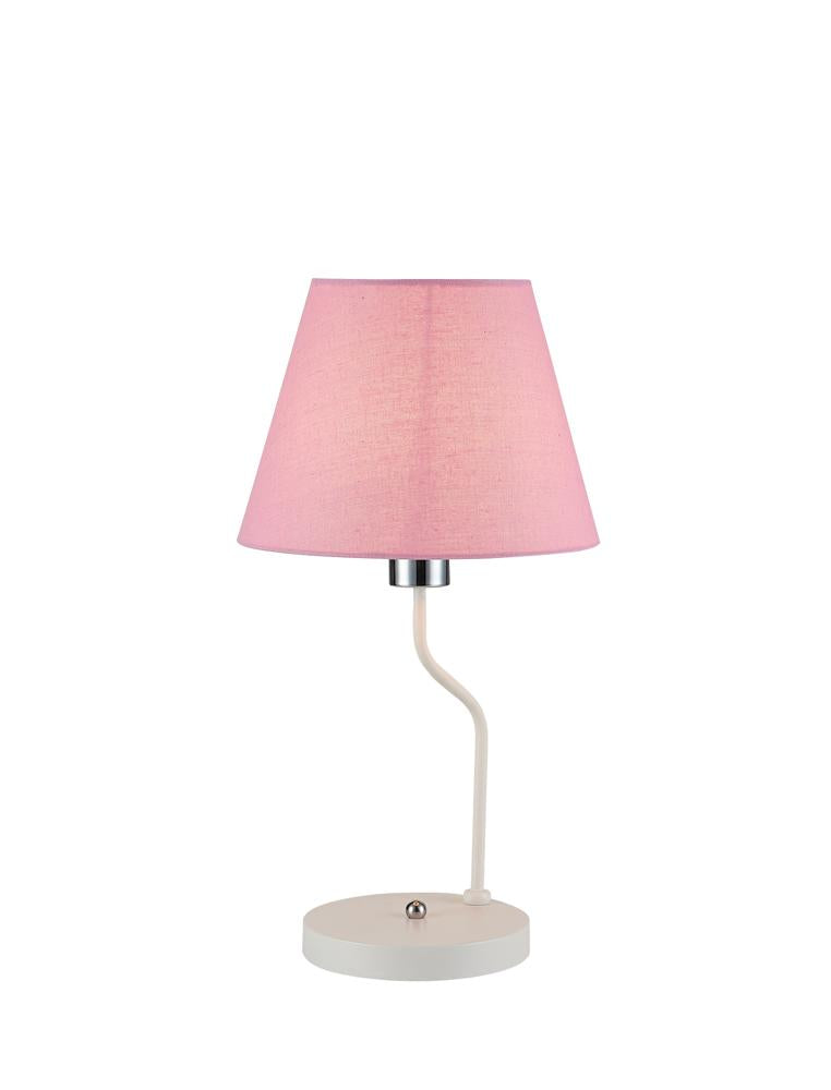 Lampe à poser Métal Tissu Blanc · York