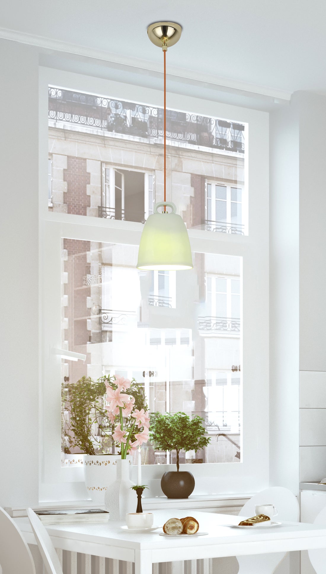 Suspension Céramique Vert E27 · Sewilla · photo 2