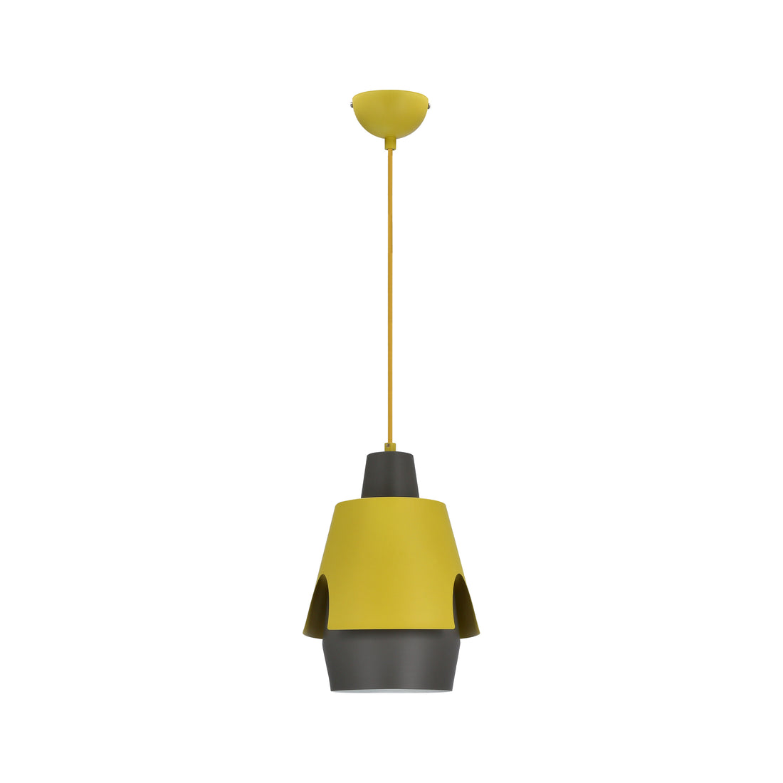 Suspension Métal Jaune E27 · Falun