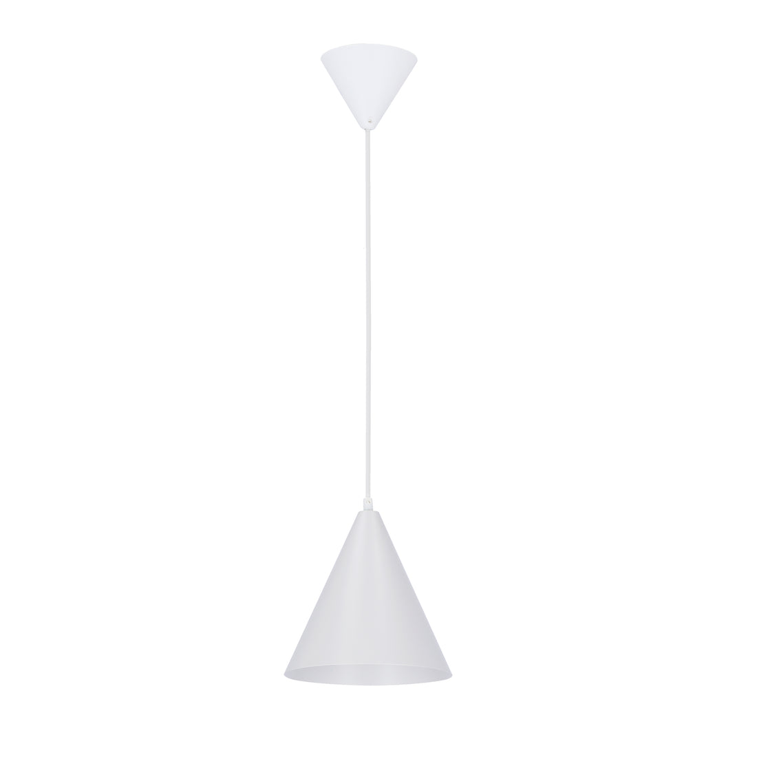 Suspension Métal Blanc E27 · Voss
