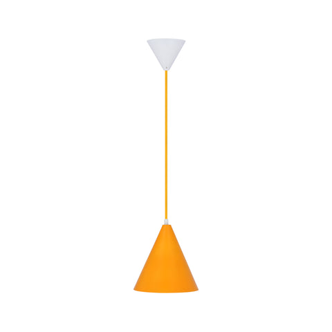 Suspension Métal Jaune E27 · Voss