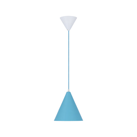 Suspension Métal Bleu E27 · Voss