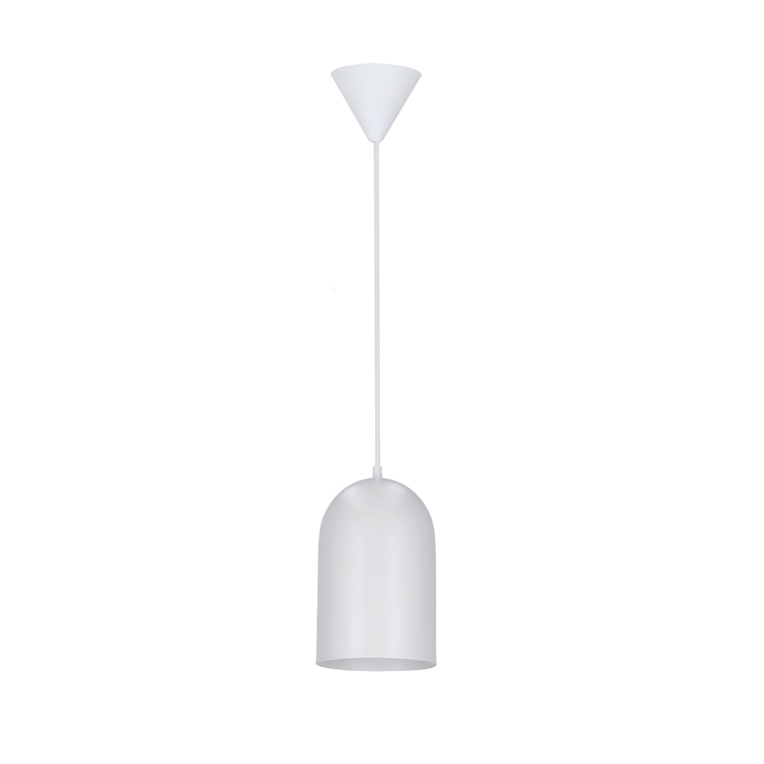 Suspension Métal Blanc E27 · Oss