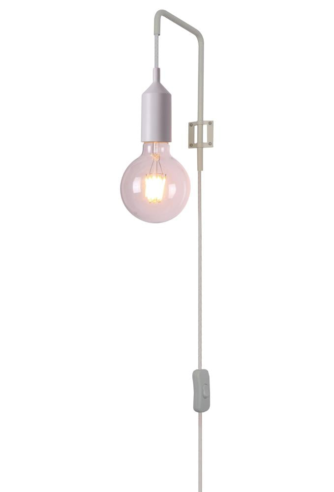 Applique murale Métal Blanc E27 · Laren