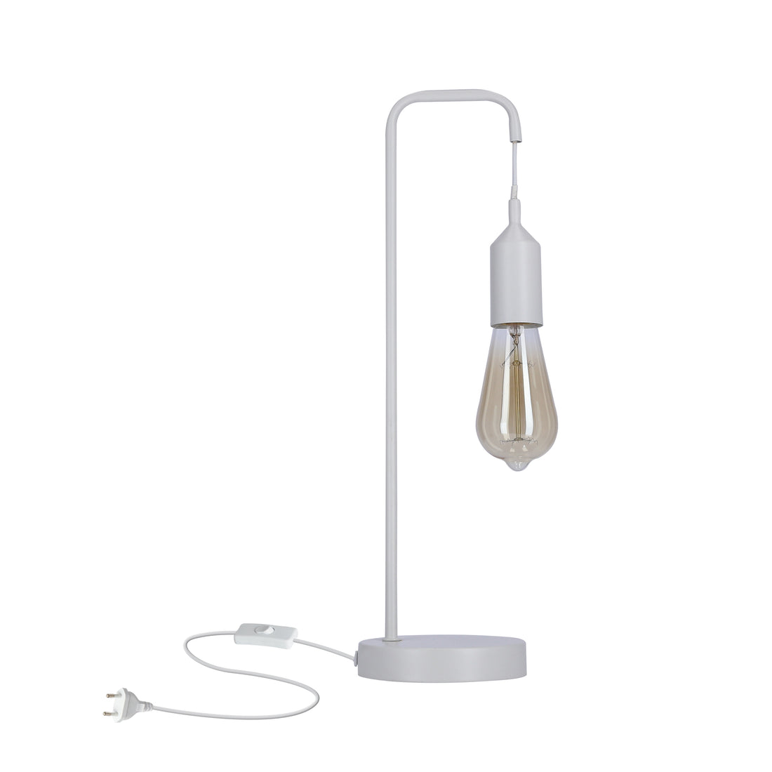 Lampe à poser Métal Blanc E27 · Laren