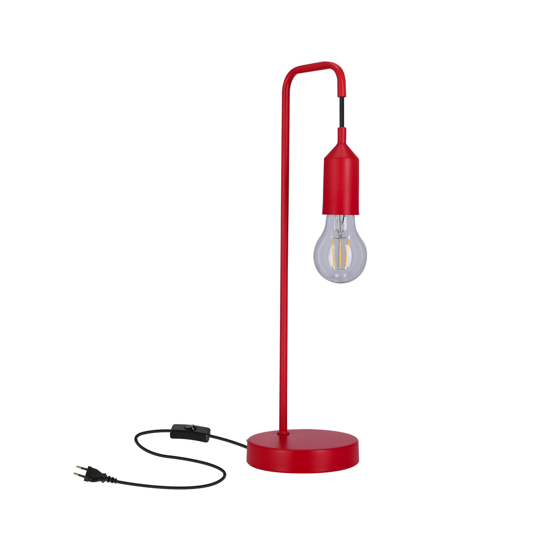 Lampe à poser Métal Rouge E27 · Laren