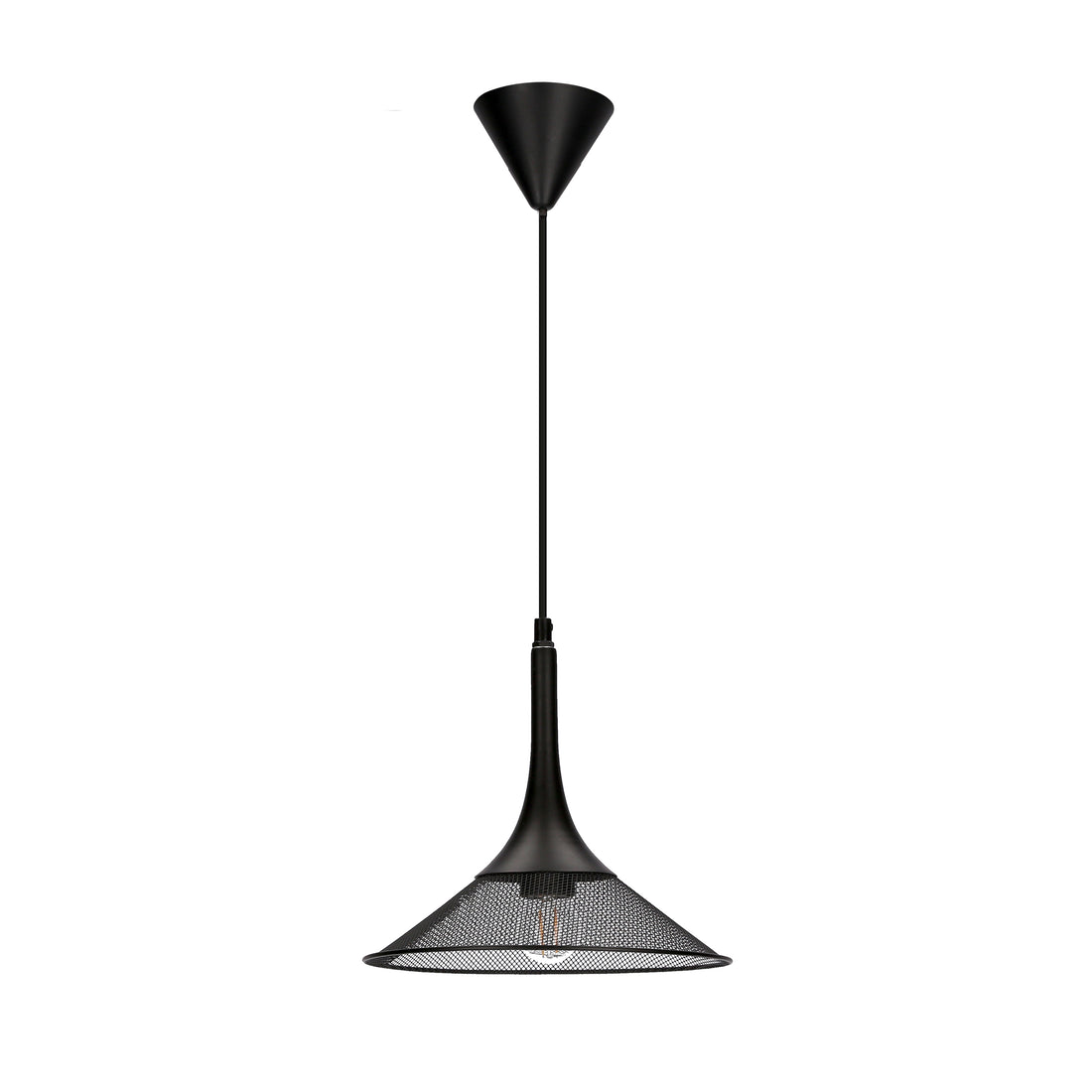 Suspension Métal Noir E27 · Kiruna