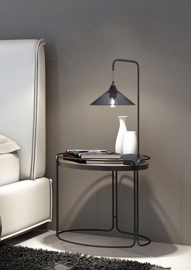 Lampe à poser Métal Noir E27 · Kiruna · photo 2